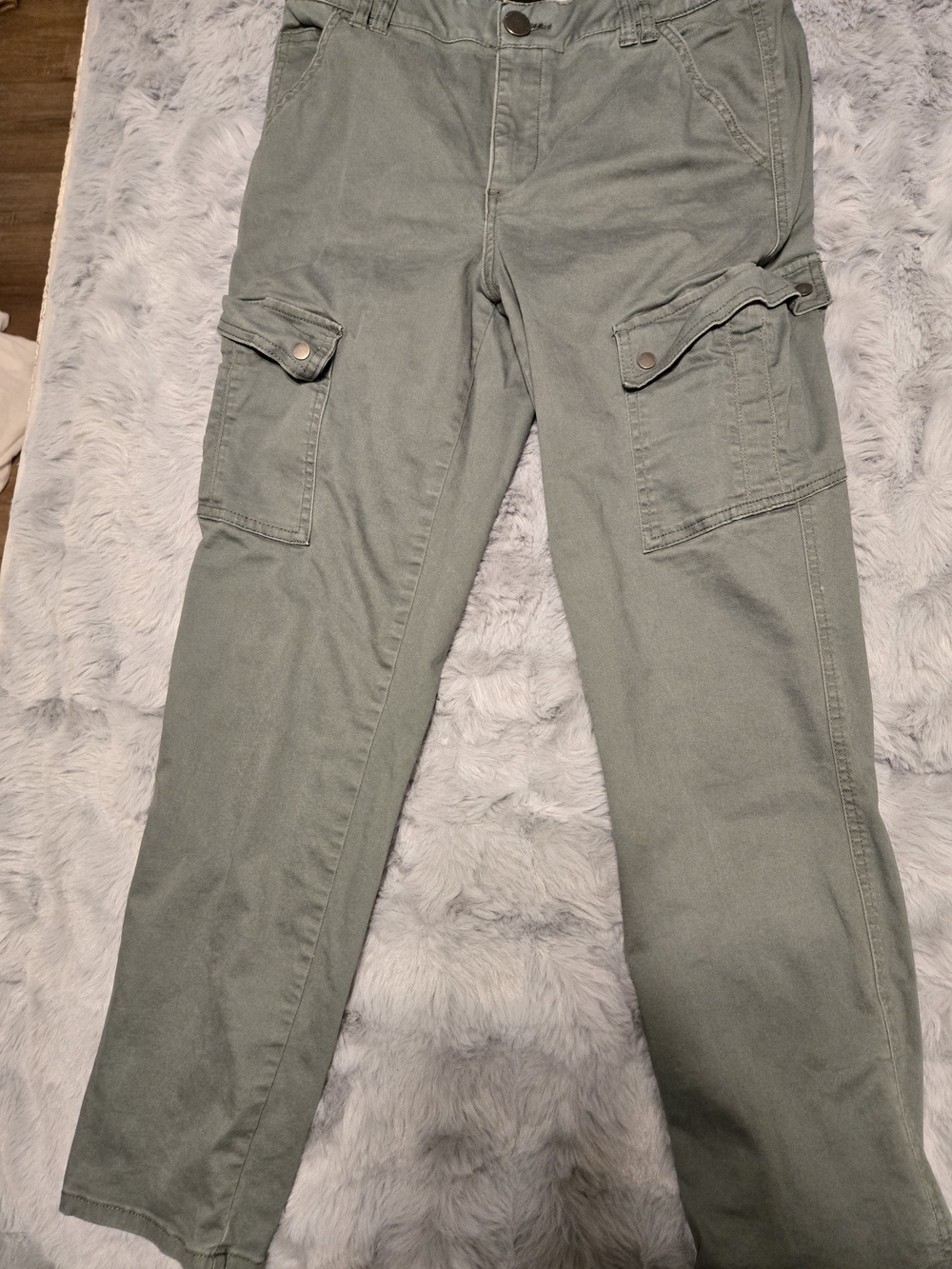 Democracy Absolution Sage Green Stretch Cargo Pants Size 8